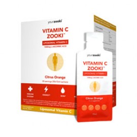 YourZooki Liposomal Vitamin C Zooki™ | 30 (1000mg) Sachets (30Days)