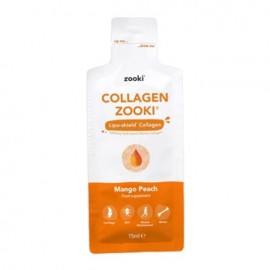 YourZooki Liposomal Collagen (Mango Peach Flavor) Zooki™ | YourZooki | 14 (15ml) Sachets (14 Days) (5000MG)