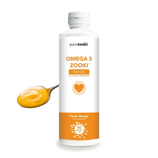 YourZooki Omega 3 450ml (Peach Mango Flavor) 
