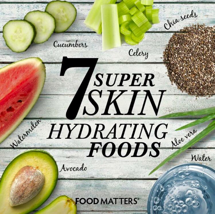 7 super skin hydrating foods